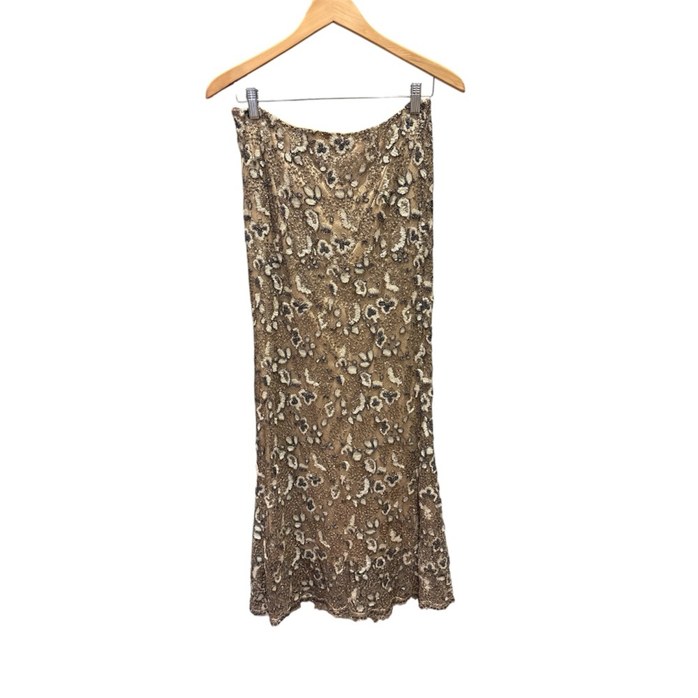 Savannah Studio Lace and Sequin Scalloped Skirt
